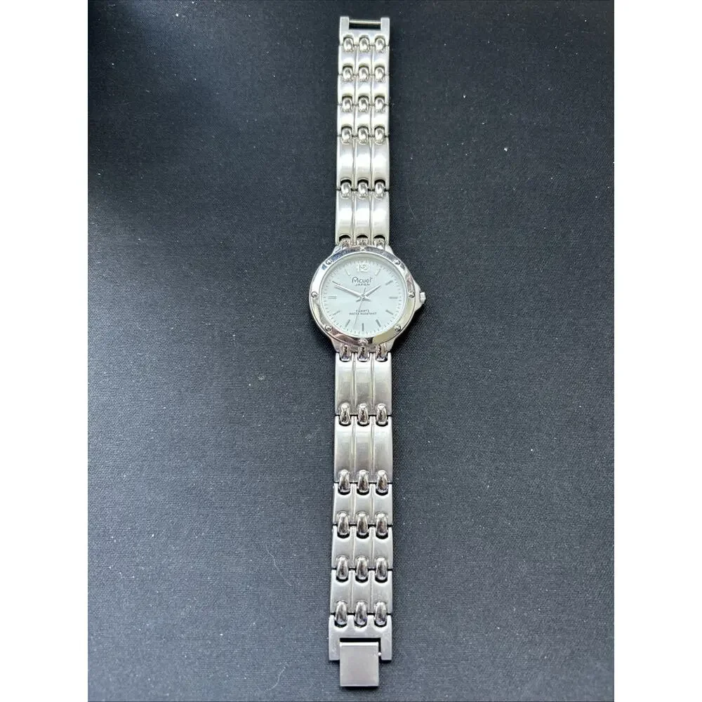 Acuet Japan Silver Tone Women’s Quartz Watch